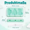 2er Set Silikon Eisformen für Kinder, BPA frei, Produktbild-Vorschau 2