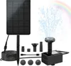 2.5W Solar Springbrunnen, USB Teichpumpe mit Filter Wasser Produktbild-Vorschau 1
