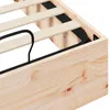Lit ottoman vidaXL avec rangement, couleur naturelle, 90 x Voir les images du produit 11