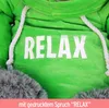 Plüschtier Faultier mit Pullover grün "Relax" - ca. 60 cm Produktbild-Vorschau 2