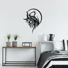 Wallity, Wolfmoon, Dekoratives Wandaccessoire aus Metall, Produktbild-Vorschau 3