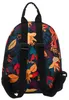 Damen Rucksack elegant sportlich mit Blumenmuster, 30x25x9 Produktbild-Vorschau 3