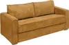 Schlafsofa mit Matratze 4-Sitzer - Cord - Senfgelb - Produktbild-Vorschau 3