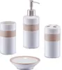 Zeller WC-Bürste, beige/braun, Keramik Ø9,5x33 Produktbild-Vorschau 3