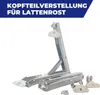 Coemo 2 Stk Scharniere Kopfteilverstellung inkl. 4 Produktbild-Vorschau 3
