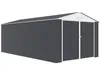 Metallgarage "Houston" 18,56 m²  - Anthrazit Produktbild-Vorschau 5
