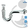tecuro Röhrengeruchsverschluss Siphon 1 1/4 Zoll Ø 32 mm - Produktbild-Vorschau 2
