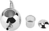 Edelstahl Teekanne Tee Kaffee Wasserkocher Behälter mit Produktbild-Vorschau 2