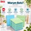 Betz 10 sztuk rękawiczek do mycia 16x21 cm PALERMO 100% Podgląd zdjęcia produktu 9