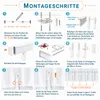 Extra Breite Vorhang Leinenoptik Verdunkelung Raumteiler Produktbild-Vorschau 12