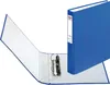 A blue ring binder is shown open on a white background. Produktbild-Vorschau