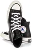 Converse Chuck 70s Hi A07200C in Schwarz Weiß Leder – 6.5 Produktbild-Vorschau 4