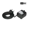 A black submersible water pump with a coiled black power cord and plug, placed on a white background. Podgląd zdjęcia produktu