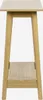 sweeek - Skandinavische Konsole 1 Regal - Eschenlook Produktbild-Vorschau 2
