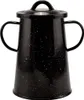 Garnek do smalcu z emaliowaną powłoką, 2 l, 12 cm, czarny, Podgląd zdjęcia produktu 1