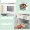 Collage of images showing details of a children's play kitchen. Náhled obrázku produktu