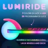 LUMI RIDE Scooter per bambini con ruote a LED, freni Anteprima dell’immagine prodotto 3