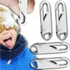 Lot de 4 pendentifs en métal argenté avec fermeture éclair Voir les images du produit 9