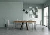 Ausziehbare Konsole 90 x 40/290 cm, Premium-Rahmen aus Produktbild-Vorschau 3