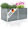 DELUKE® Hochbeet für Garten OSKAR Grau | 160x80x77cm | Produktbild-Vorschau 1