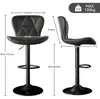 Hawthyhome Barhocker 2er Set Kunstleder Barstuhl Produktbild-Vorschau 6