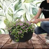 KADAX Pot de fleurs en plastique "Luri", bac à fleurs avec Voir les images du produit 5