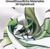 Duschvorhang Grün Blätter 300x200cm Antischimmel Textil mit Produktbild-Vorschau 3