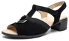 Ara Sandalette Lugano Schwarz Leder Größe: 38.5 Normal Produktbild-Vorschau 41