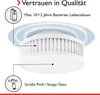 Pyrexx PX-1C Funk-Rauchwarnmelder Weiß - 4er Set Produktbild-Vorschau 2