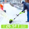 Kabellose tragbare elektrische Schneefräse, Produktbild-Vorschau 4