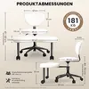 Kancelářská židle pro sezení se zkříženýma nohama, Náhled obrázku produktu 9