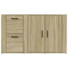 Maison Exclusive - Credenza Sonoma in rovere 100x33x59,5 cm Anteprima dell’immagine prodotto 5