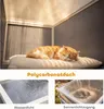 PawHut Katzengehege Outdoor Katzenhaus Holz mit 3 Produktbild-Vorschau 6