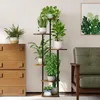 Bamworld Blumenständer, Pflanzenständer, Pflanzenregal aus Produktbild-Vorschau 2