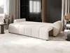 A modern living room with a beige sofa bed. Produktbild-Vorschau