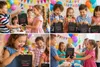 Kindergeburtstag Mitgebsel Set – bunte Party Favors Box mit Produktbild-Vorschau 4