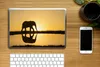 MuchoWow® Laptop Aufkleber Sticker Cover Silhouette eines Produktbild-Vorschau 2