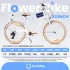 SUN BABY Flower Bike Kinderfahrrad 24 Zoll Mädchen, Fahrrad Produktbild-Vorschau 7