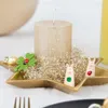 24 kleine Kleeblätter mit Marienkäfer zum Kleben Produktbild-Vorschau 5