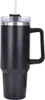 Pronett XJ5555 Mug isotherme avec anse et paille, acier Voir les images du produit 2