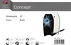 F2   Body Board Concept  3,7" Schwarz 2024/25 Produktbild-Vorschau 2