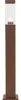 Moderner Außenlaternenpfahl rostBraun 80 cm Malios Produktbild-Vorschau 7