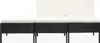 vidaXL 3-tlg. Garten-Lounge-Set mit Auflagen Poly Rattan Produktbild-Vorschau 1