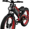 A studio shot of a fat tire electric bicycle. Produktbild-Vorschau