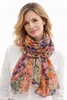 Damen Schal 180x90cm – Leichter Sommerschal mit Print Produktbild-Vorschau 1