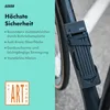 AARON Shield Faltschloss 95 cm - Fahrradschloss Produktbild-Vorschau 4
