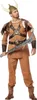 A man wearing a Viking costume, holding a sword. Voir les images du produit