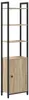 vidaXL Regał dąb sonoma 40 x 24 x 161 cm Materiał Podgląd zdjęcia produktu 3