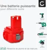 CELLONIC 2x Batterie pour Outil Compatible avec Makita Voir les images du produit 5