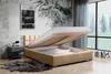 ADIDAR Ida Polsterbett 140x200cm Doppelbett Metal - Produktbild-Vorschau 2